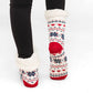 Ugly Sweater Eggnog - Recycled Slipper Socks