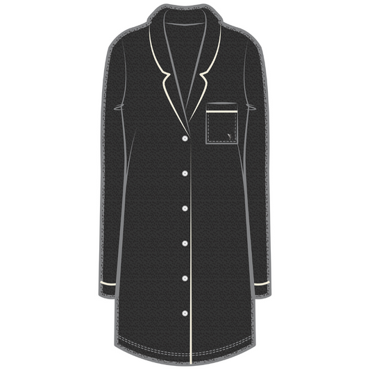 Gracie Sleep Dress | Charcoal