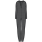 Charlotte Henley Jumpsuit | Charcoal
