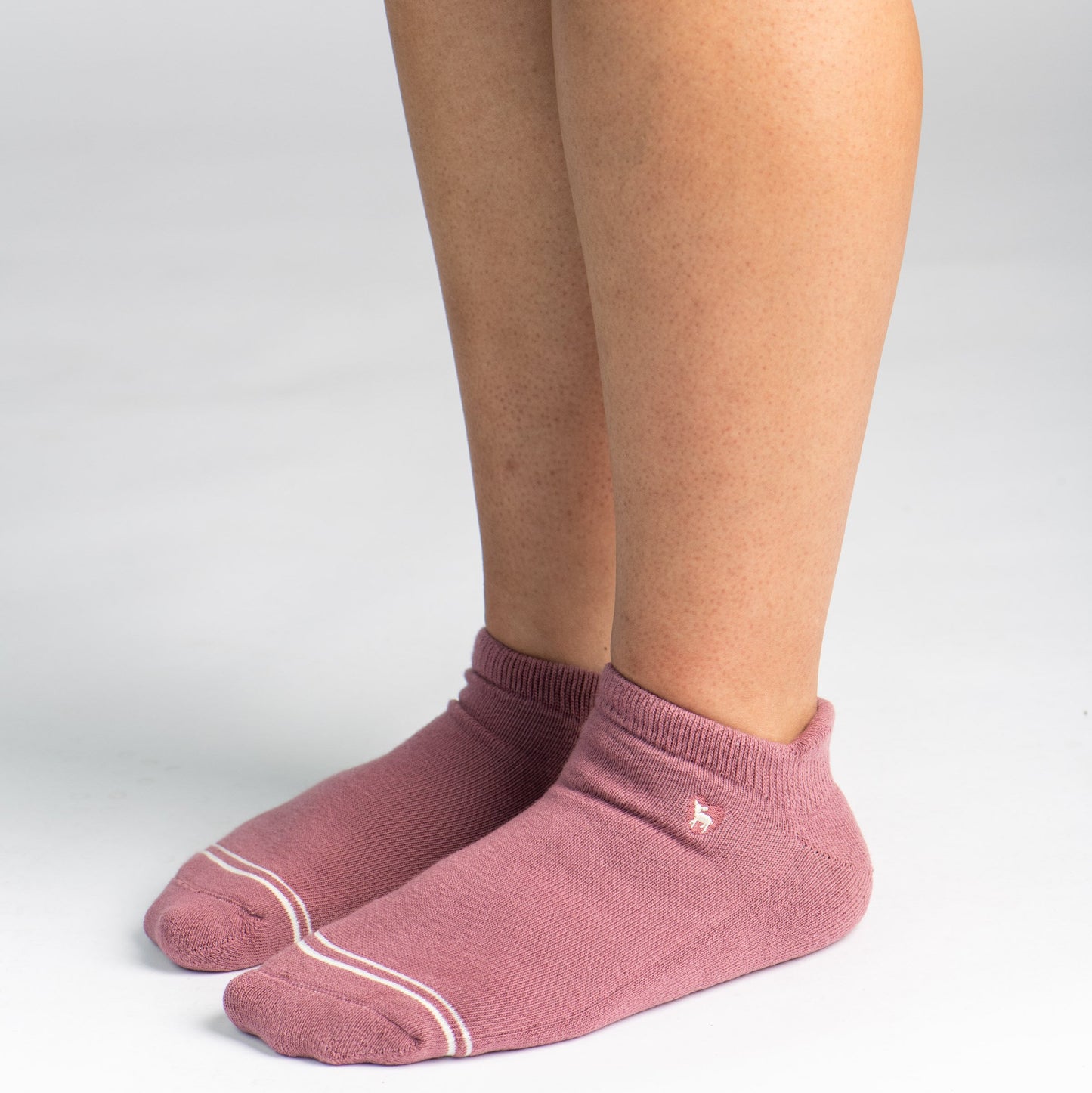 CUSHIONED SOCKS | Comfy Ankle | Tea Rose