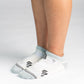 CUSHIONED SOCKS | Comfy Ankle | Wild At Heart Quiet Grey