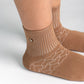 CUSHIONED SOCKS | Comfy Quarter Crew | Toasted Coconut