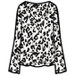 Jamie Leopard Print Sleep Shirt | Ivory