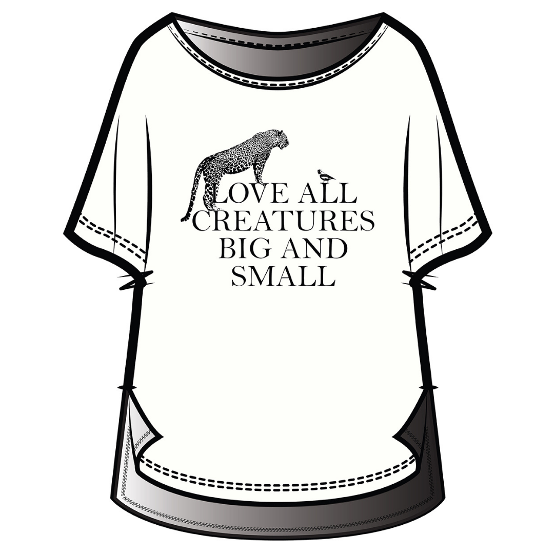 Lola Ballerina Neck Tee | Ivory