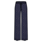 Korrah Sleep Pants | Blue Sail with Elderberry Dots