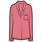 Korrah Pajama Shirt | Red Clay