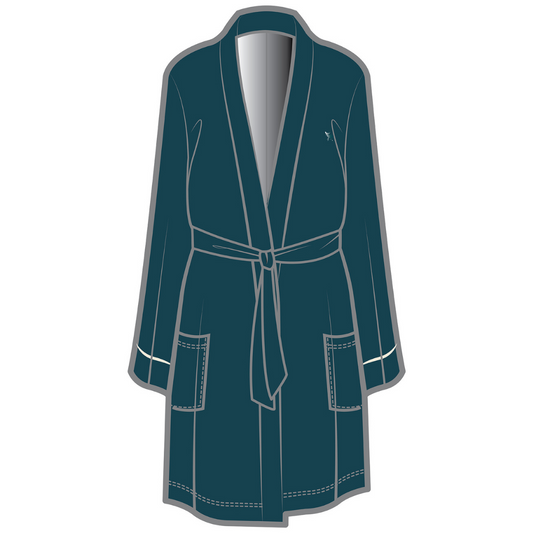 Dahlia Belted Kimono | Twilight Blue