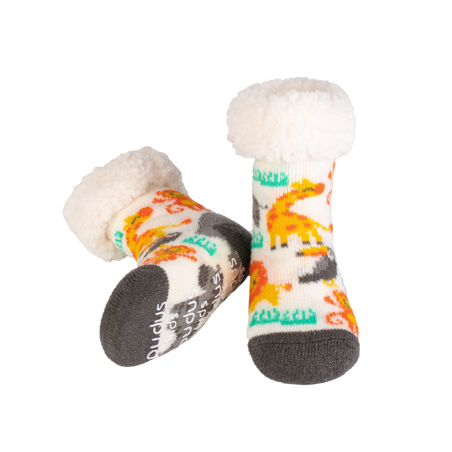 Jungle Animals - Kids Slipper Socks