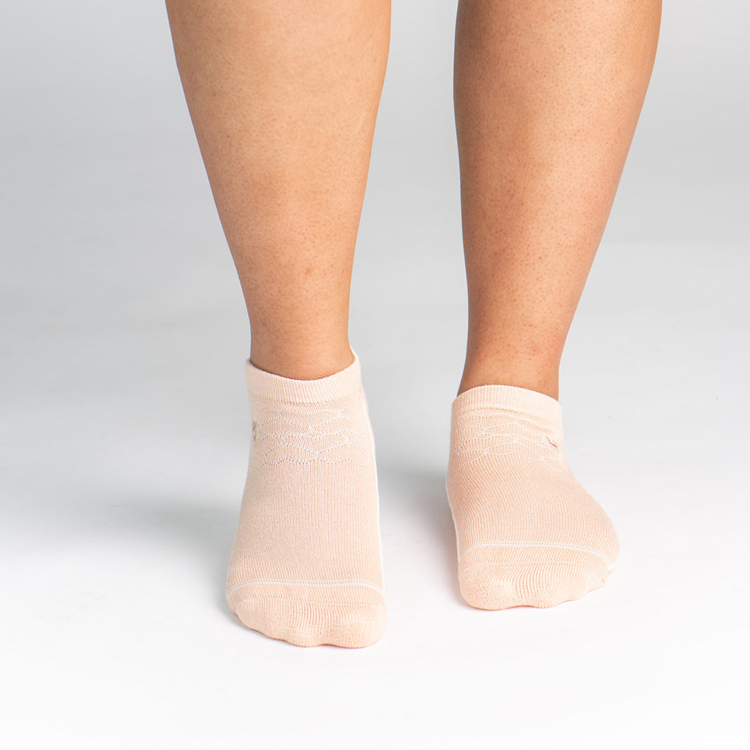 Bamboo Socks | Everyday Ankle | Aurora Apricot