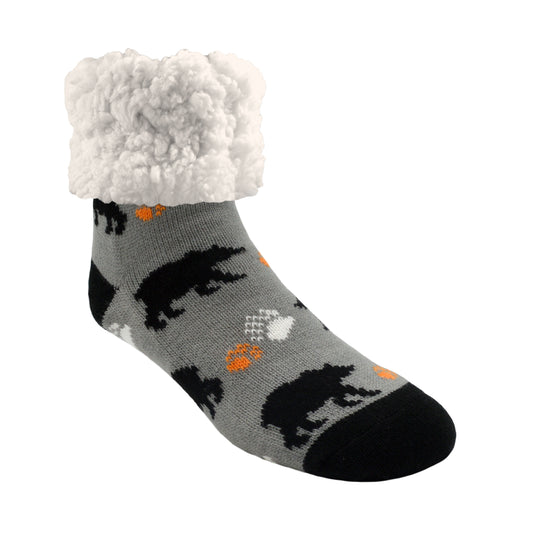 Bear Black - Classic Slipper Sock