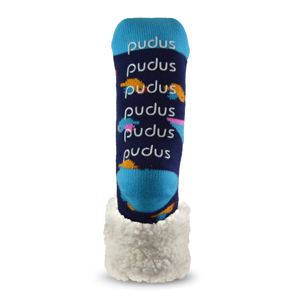 Bird Navy - Classic Slipper Sock