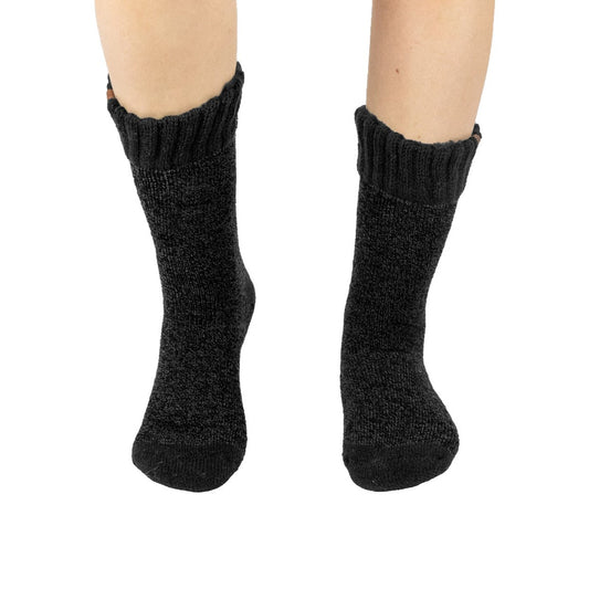 Black Boot Socks - Adult Short