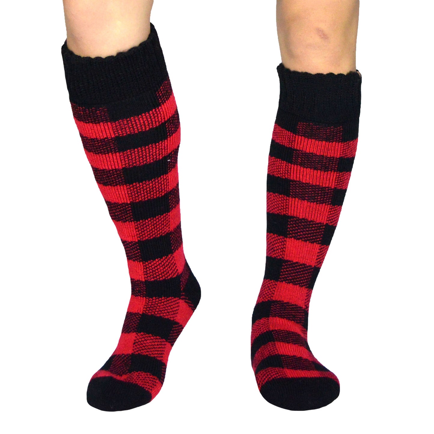 Lumberjack Red Boot Socks -  Adult Tall