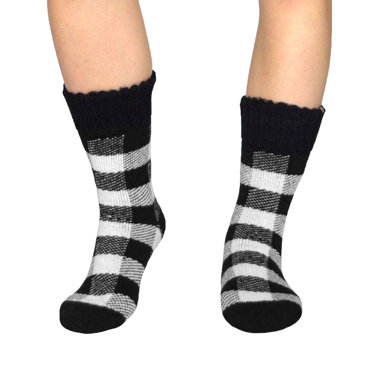 Lumberjack White Boot Socks - Adult Short