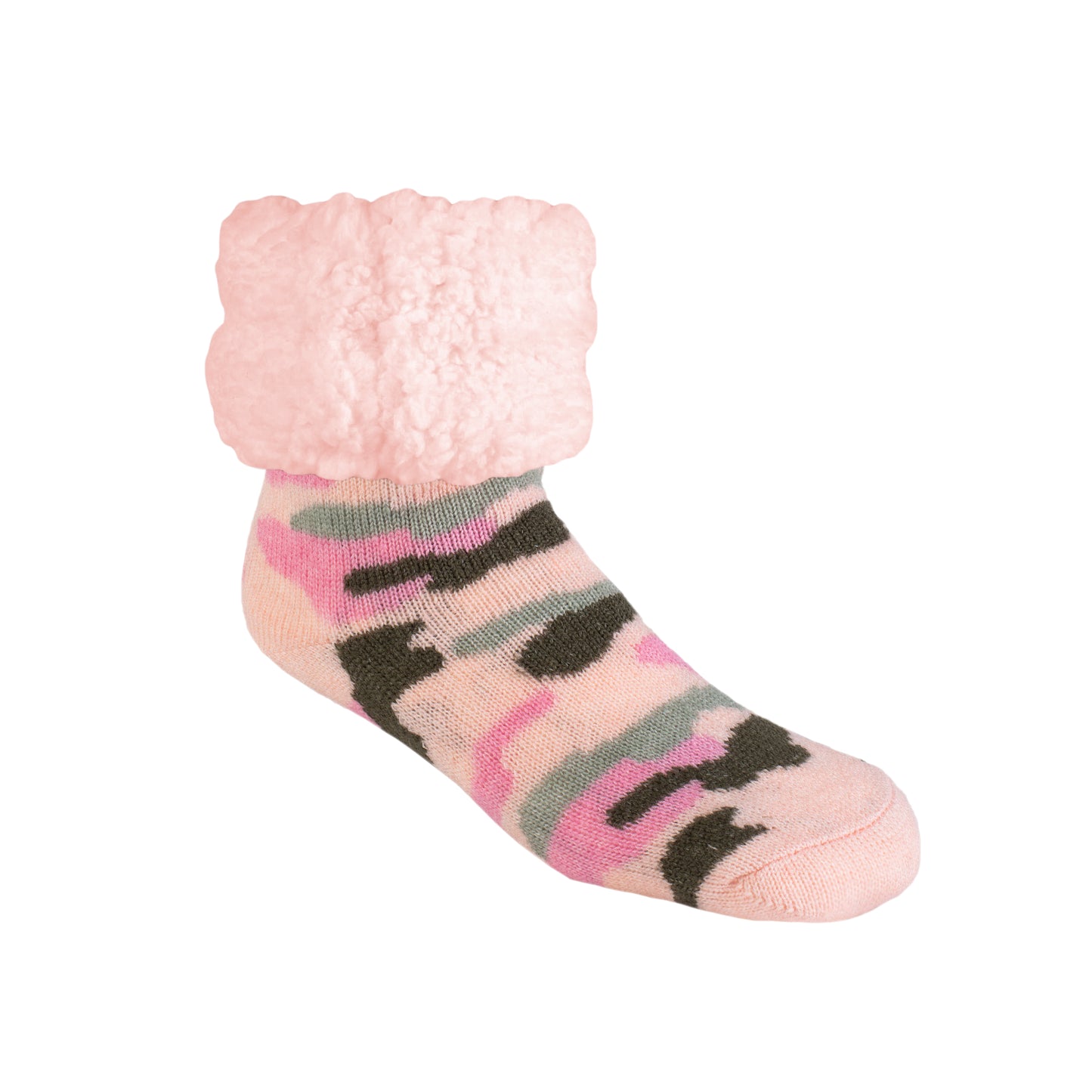 Camo Pink Dogwood - Classic Slipper Sock