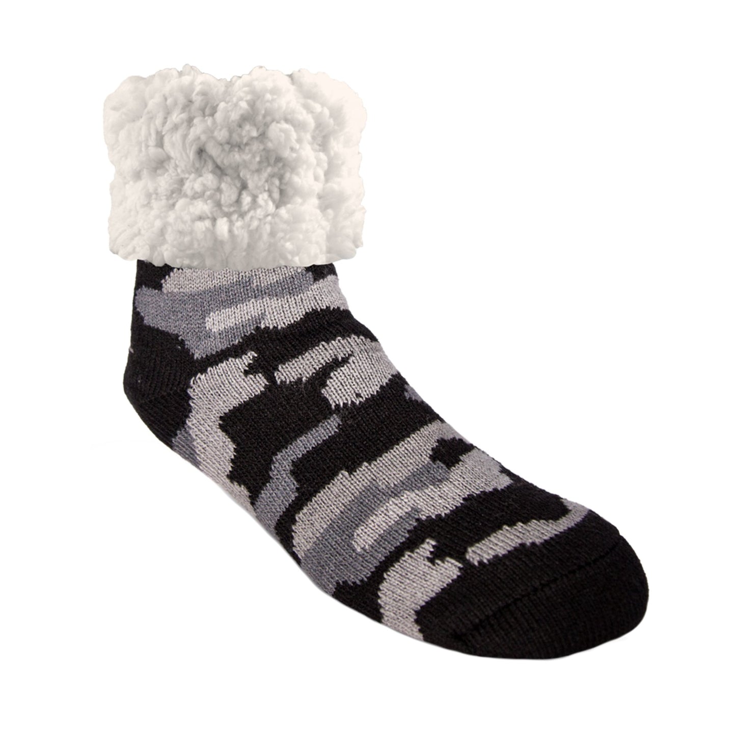 Camo Grey - Classic Slipper Sock