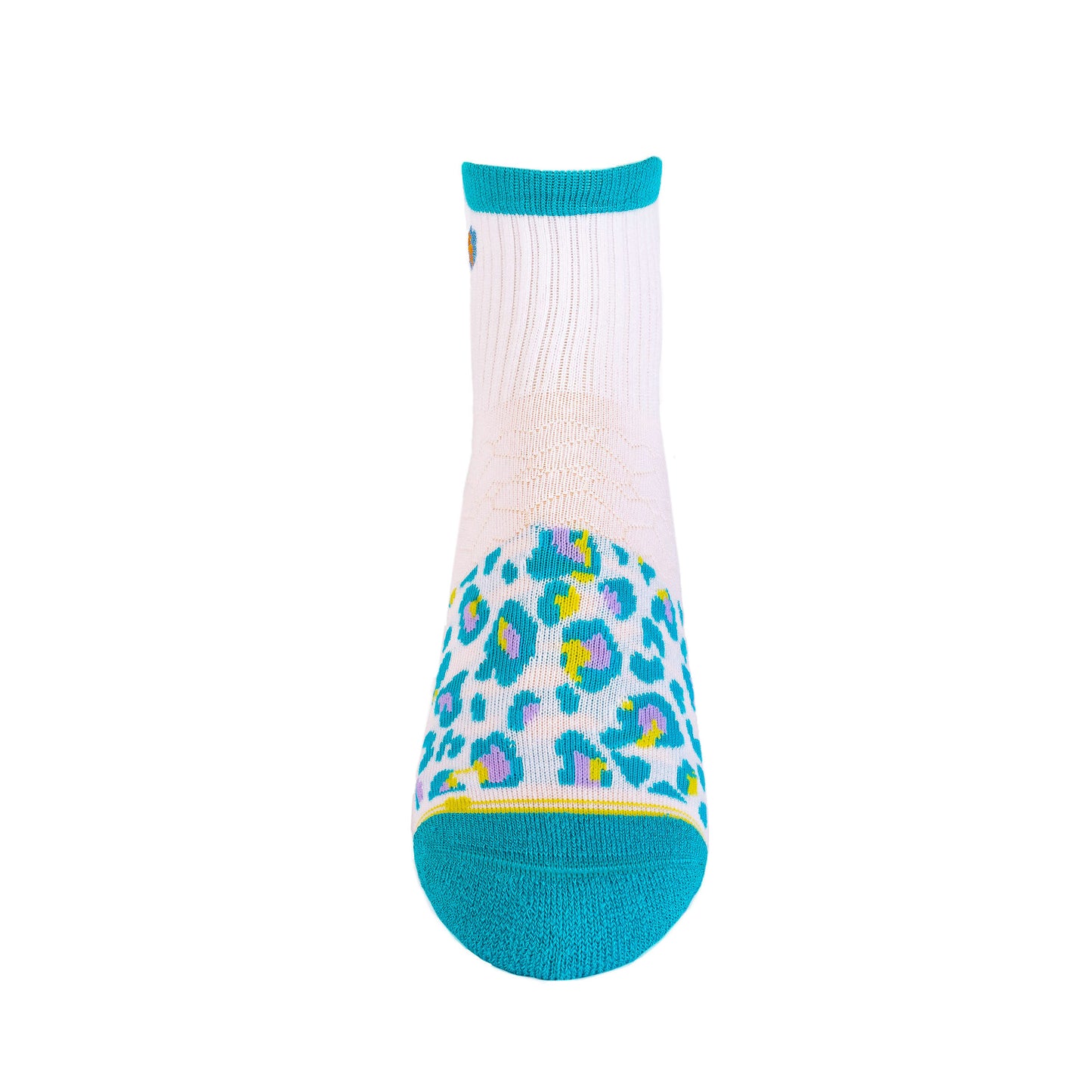 Catarina Peacock - Bamboo Uptown Quarter Crew Socks