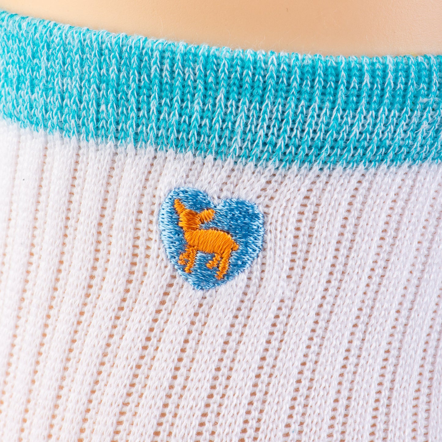 Catarina Peacock - Bamboo Uptown Quarter Crew Socks