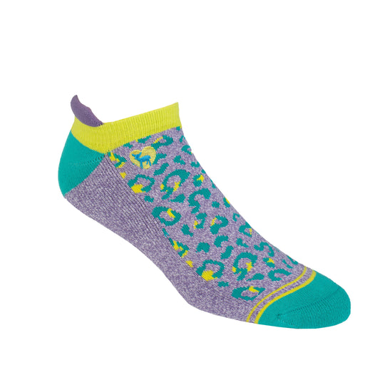 Catarina Purple - Cushioned Ankle Socks