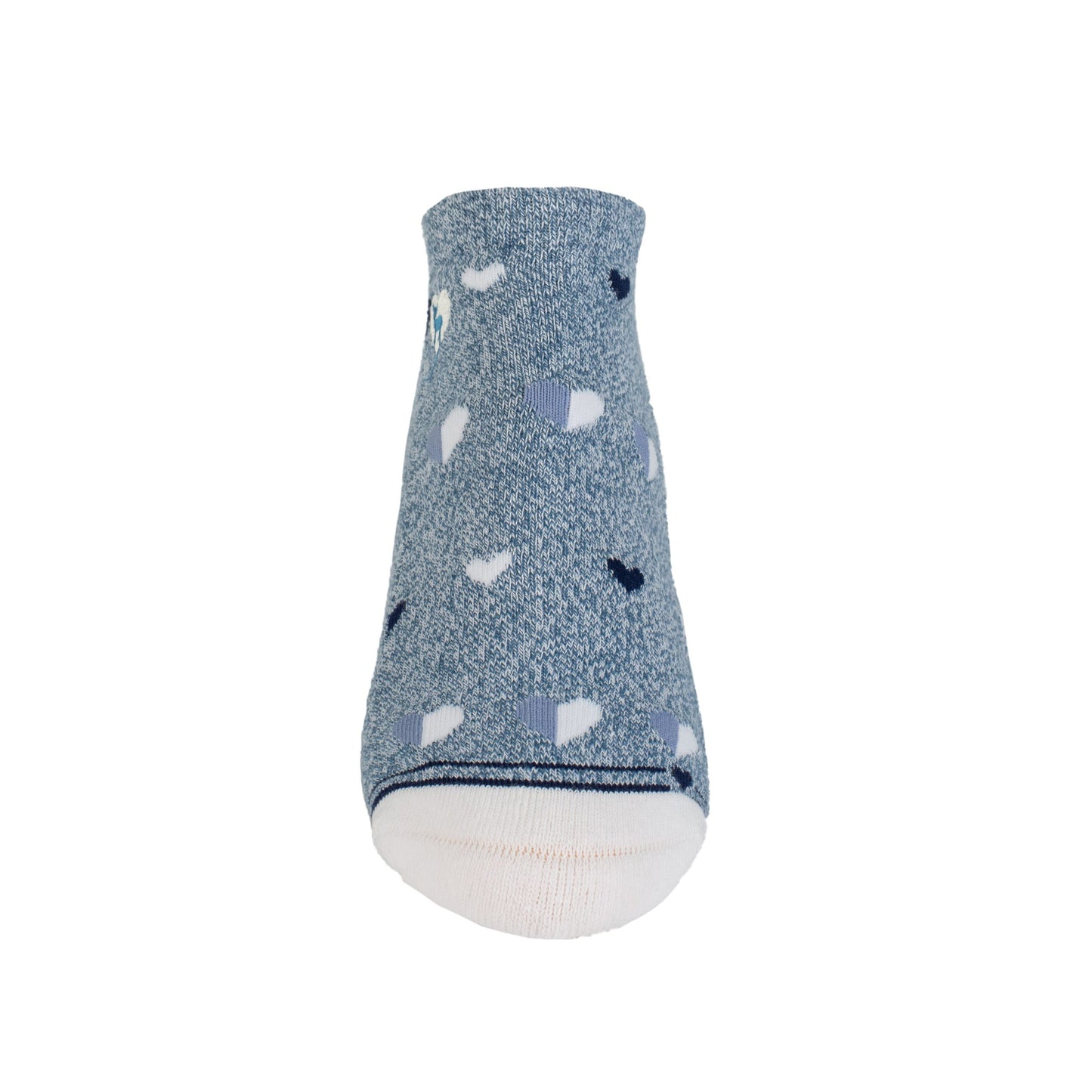 My Heart is Blue - Cushioned Ankle Socks