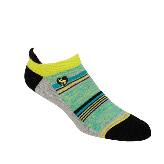 Newport Grey - Cushioned Ankle Socks