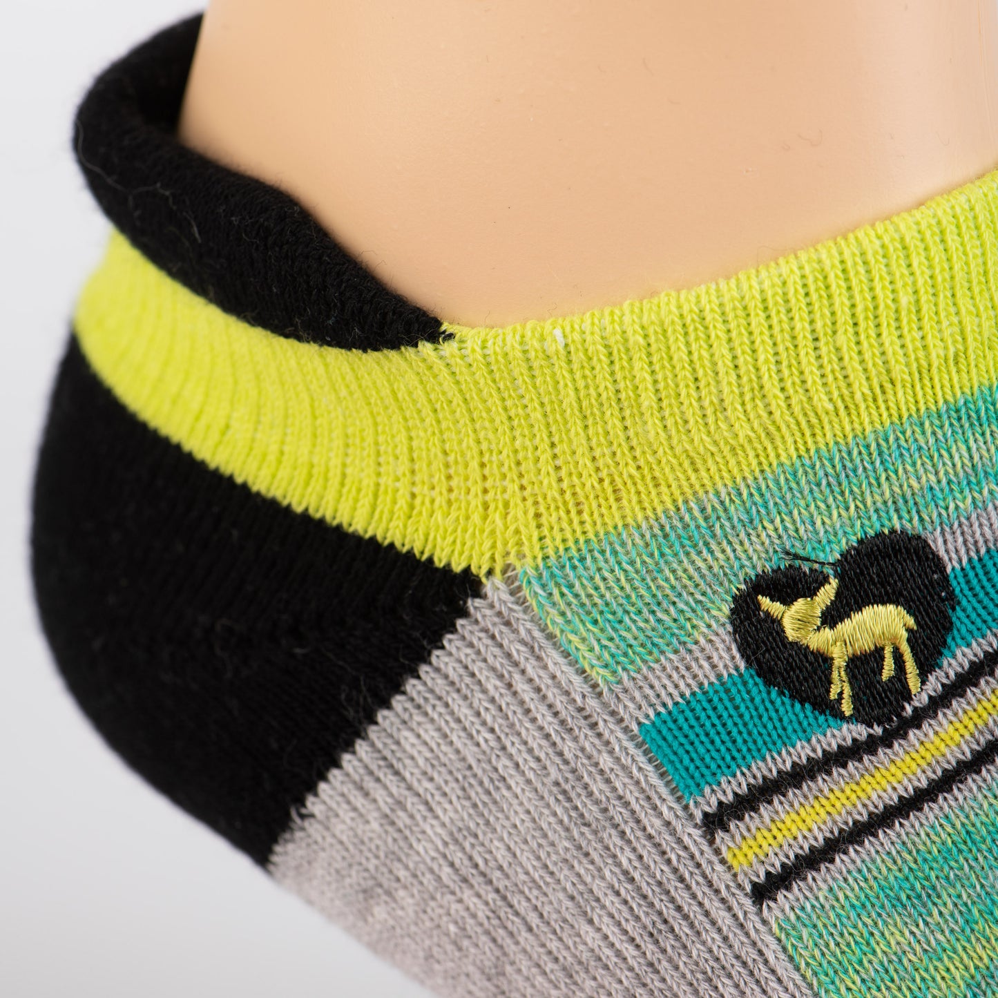 Newport Grey - Cushioned Ankle Socks