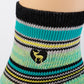 Newport Grey - Cushioned Quarter Crew Socks