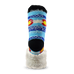Pudus Cozy Winter Slipper Socks for Women and Men with Non-Slip Grippers and Faux Fur Sherpa Fleece - Adult Regular Fuzzy Socks Colorado Black - Classic Slipper Sock