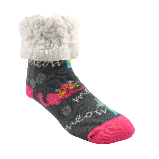 Cat Meow - Classic Slipper Sock