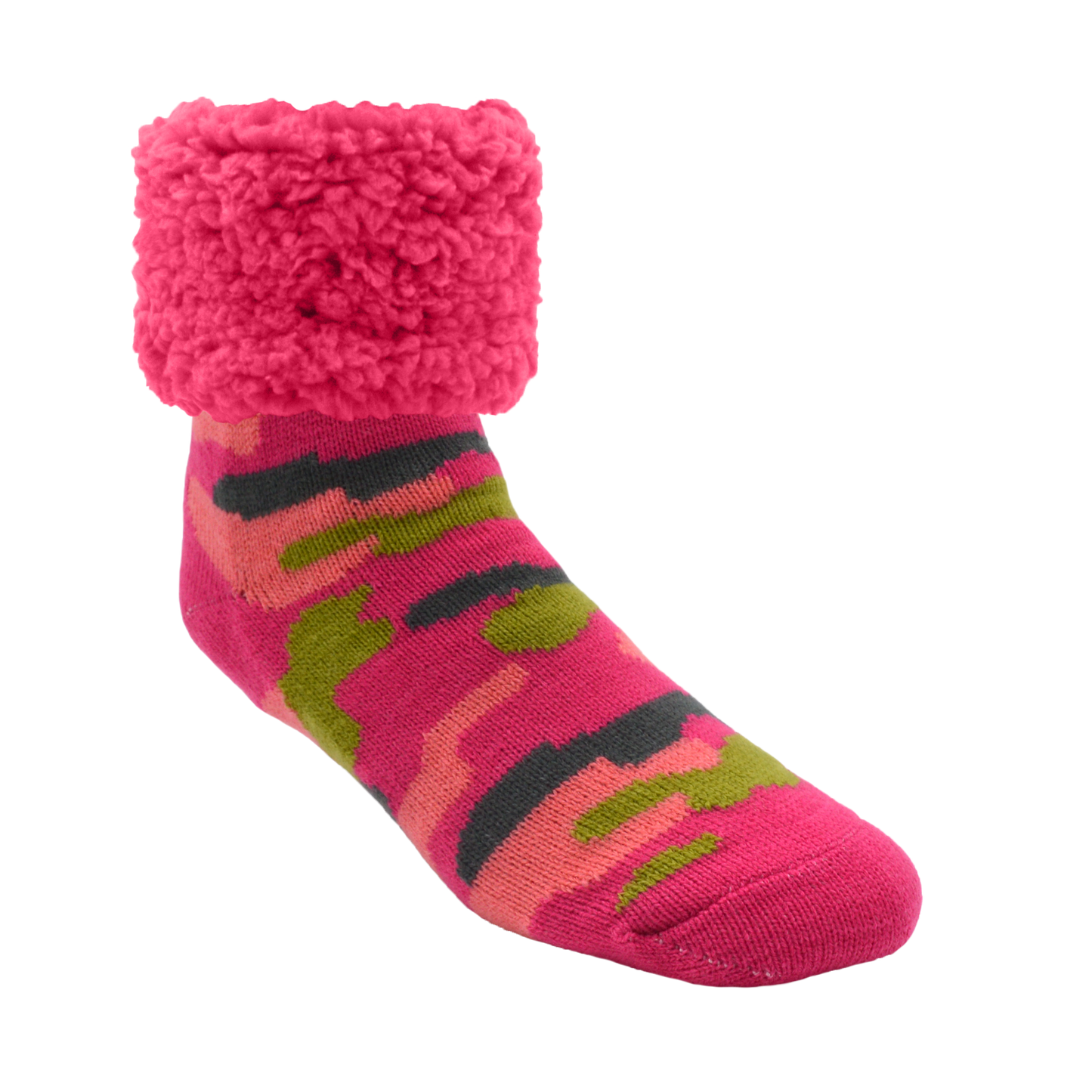 Camo Pink - Classic Slipper Sock