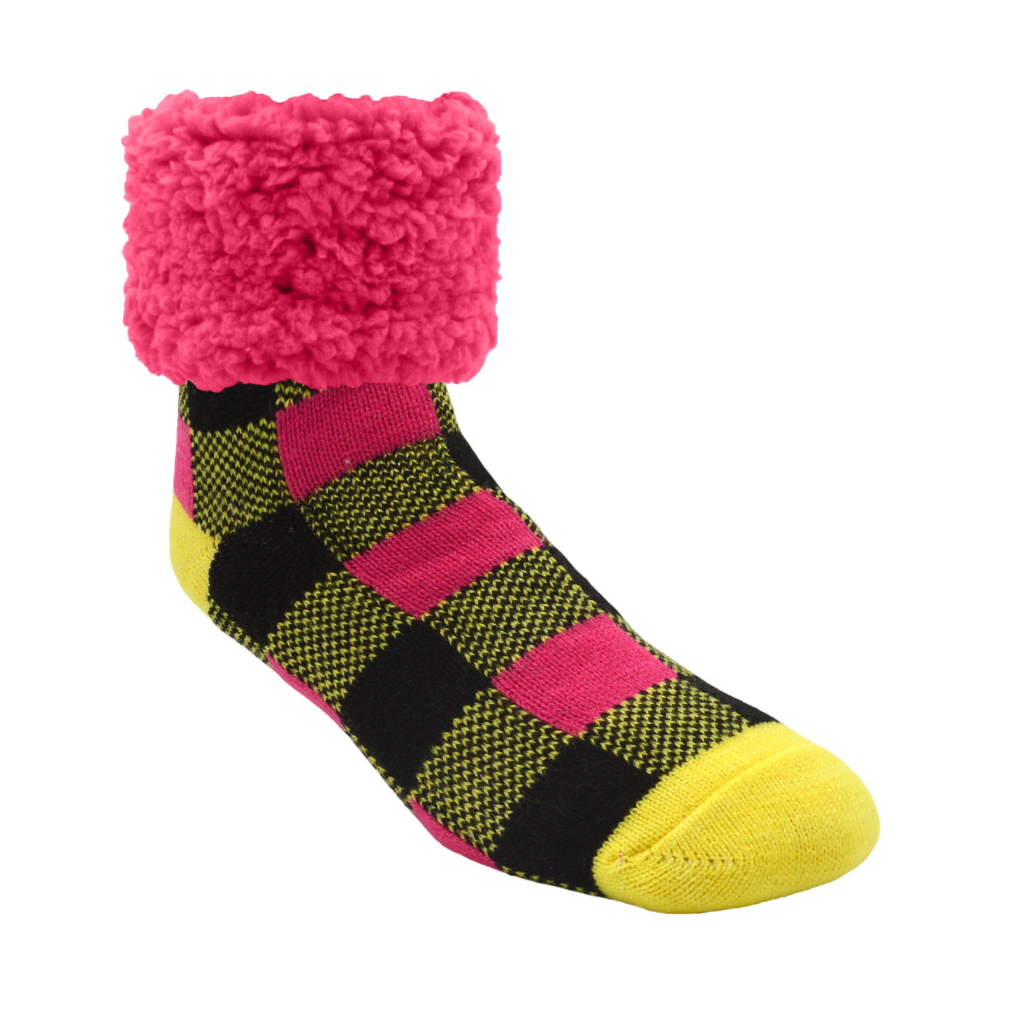 Lumberjack Yellow - Classic Slipper Sock