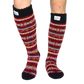 Autumn Red Boot Socks Adult Tall