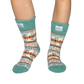 Autumn White Boot Socks Adult Short