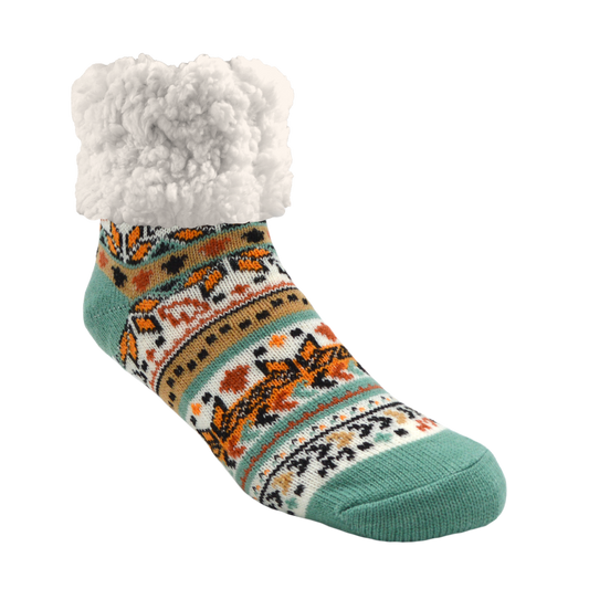 Autumn White - Classic Slipper Sock