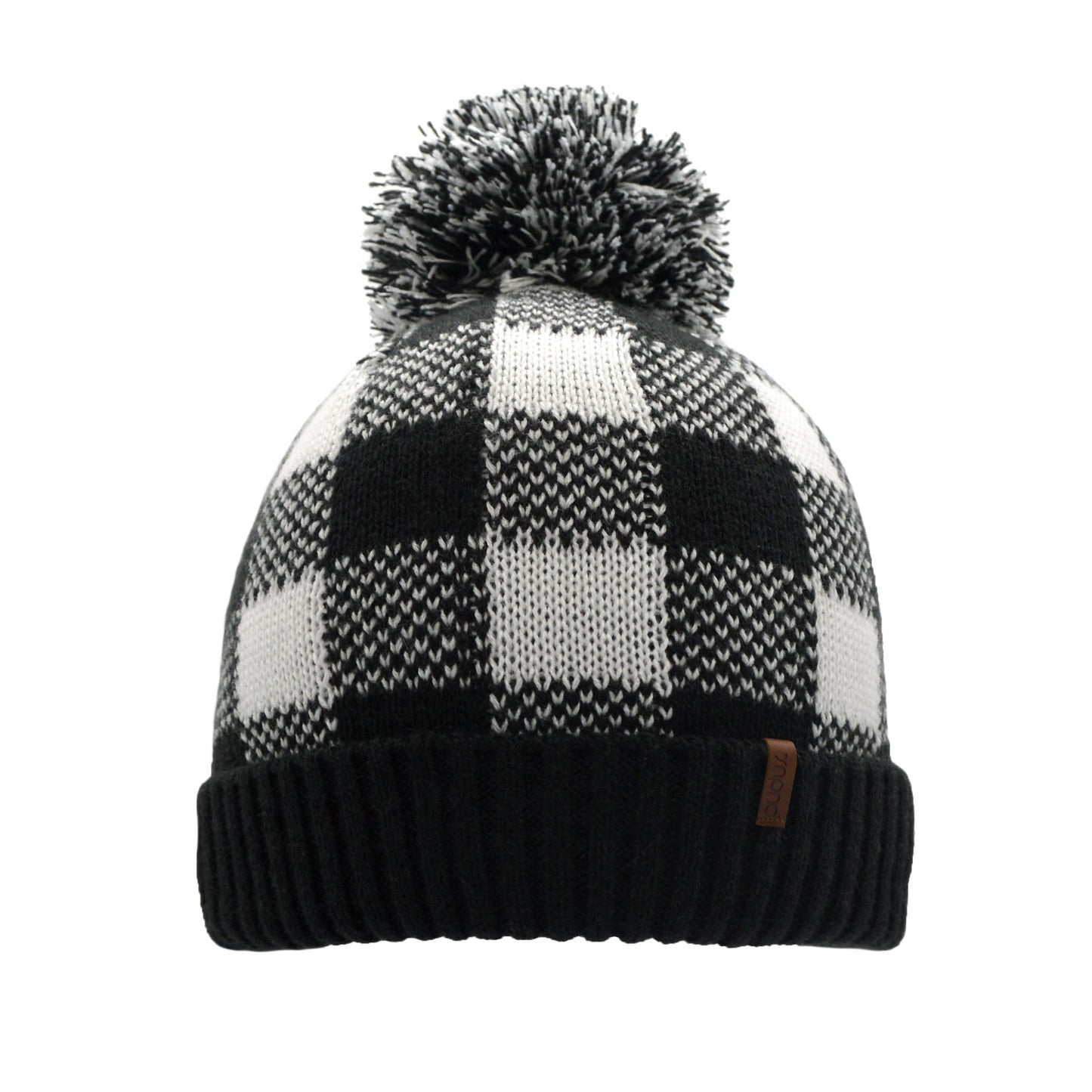 Lumberjack White With Pom Pom - Hat Adult