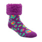 Purple Leopard - Classic Slipper Sock