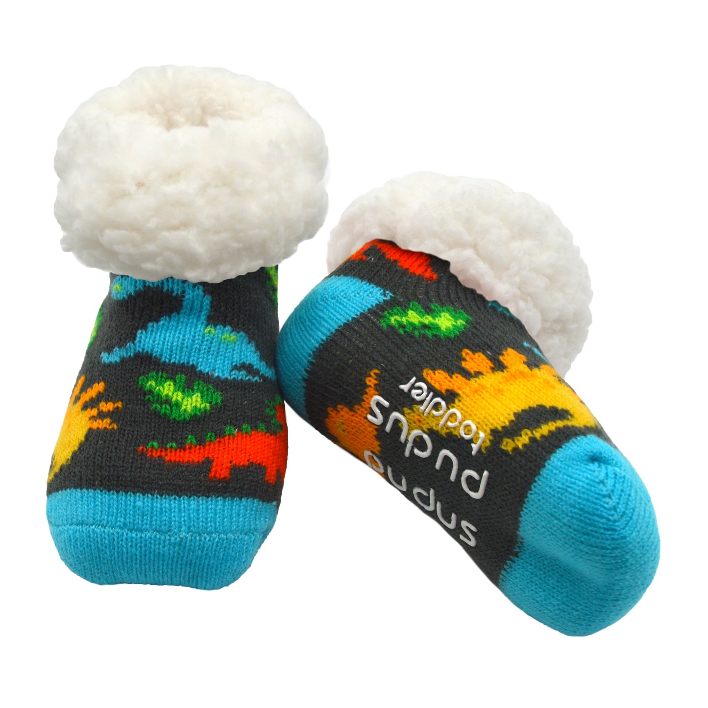 Dinosaur Multi - Toddler Slipper Sock