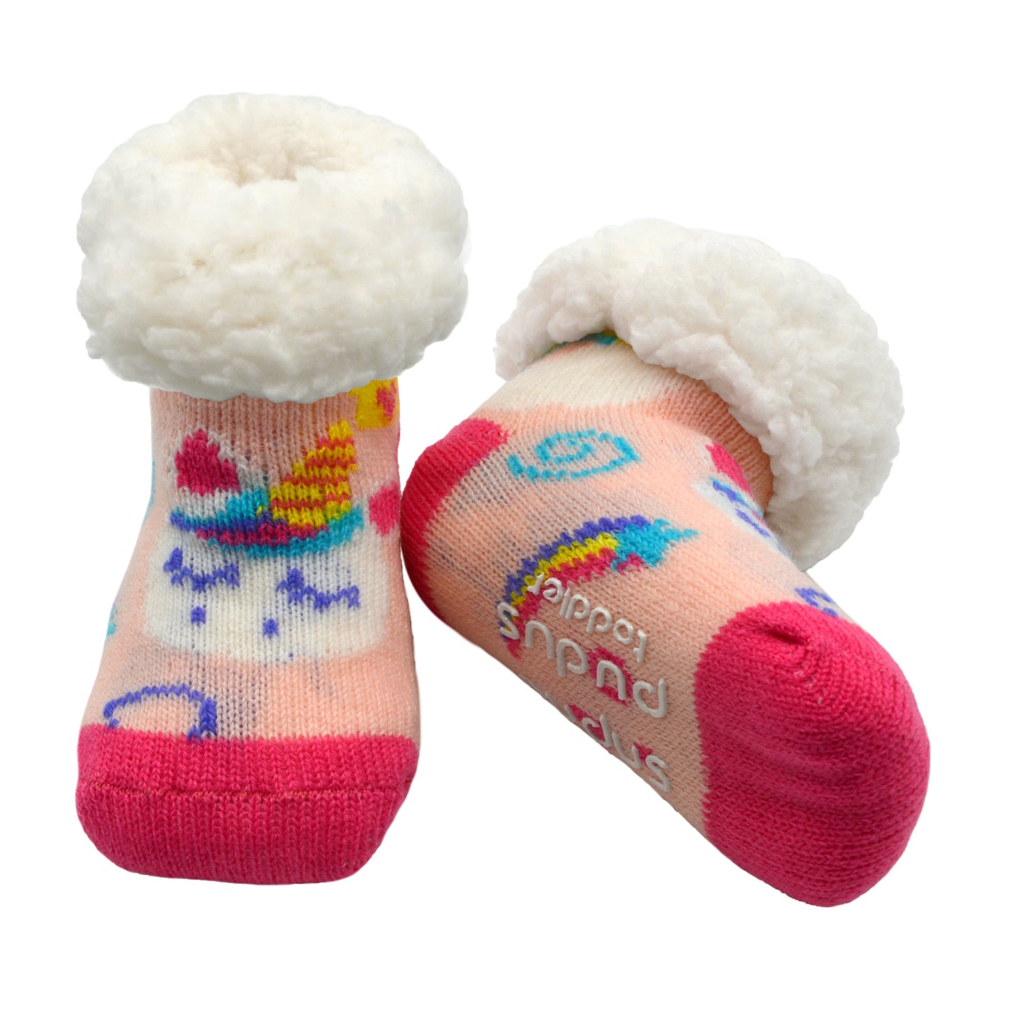 Unicorn Pink - Toddler Slipper Sock