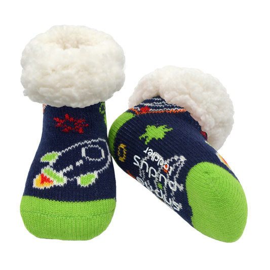Space Navy - Toddler Slipper Sock