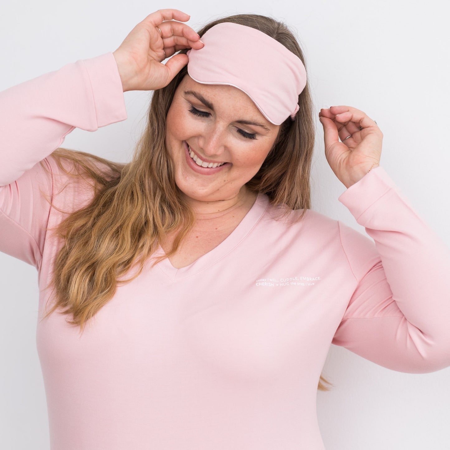 Harlow Sleep Shirt Dress | Pink Dogwood