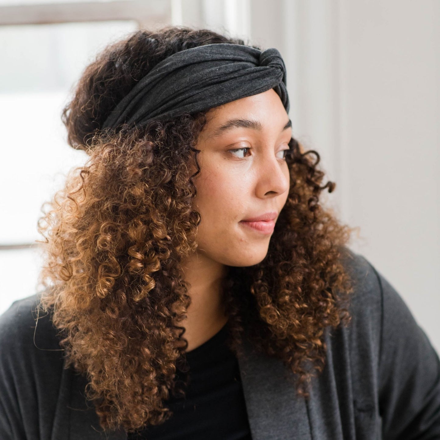 Erica Headband | Charcoal
