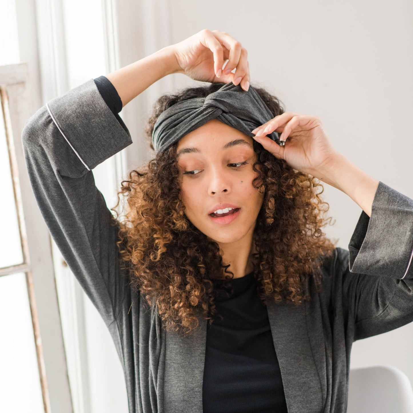 Erica Headband | Charcoal