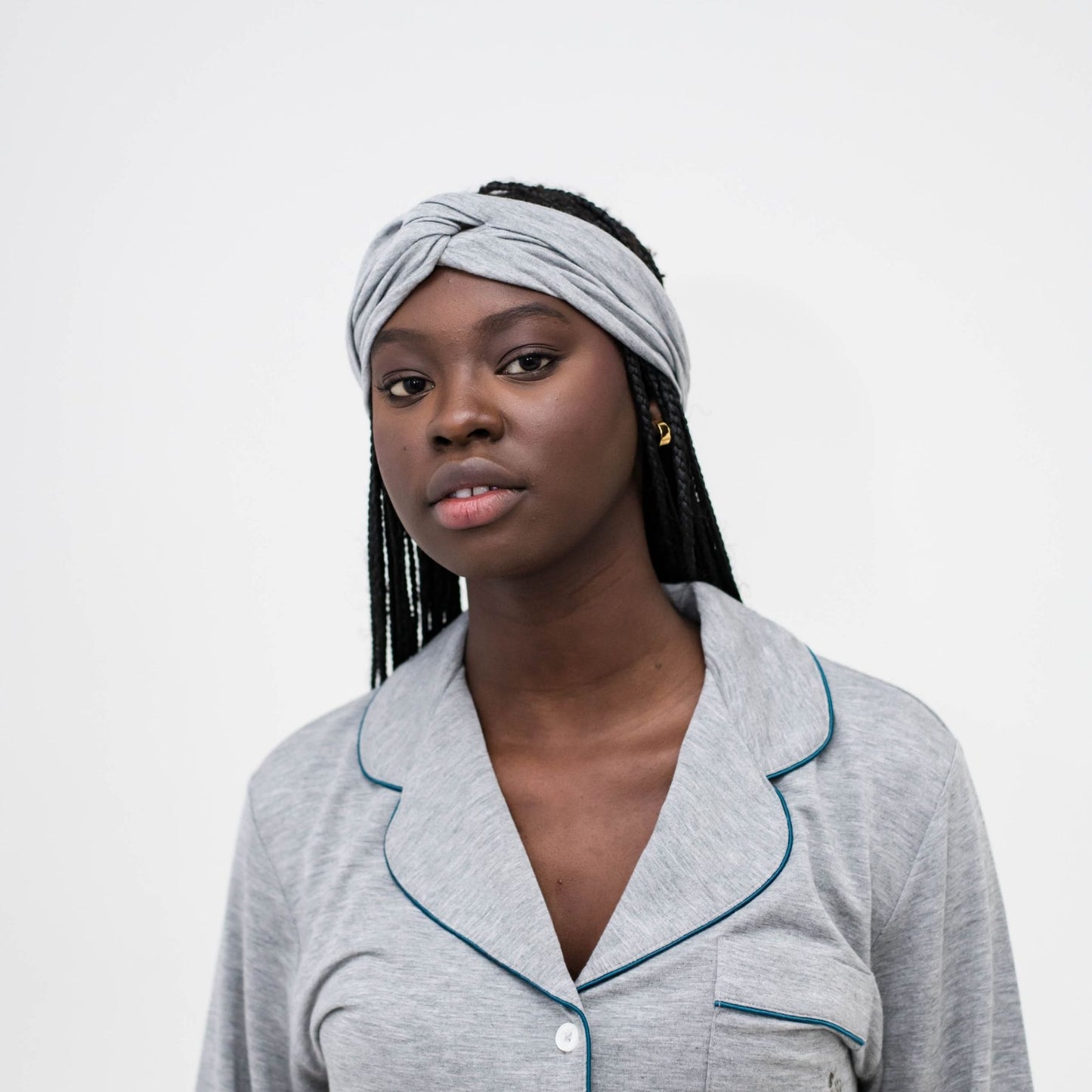 Erica Headband | Heather Grey