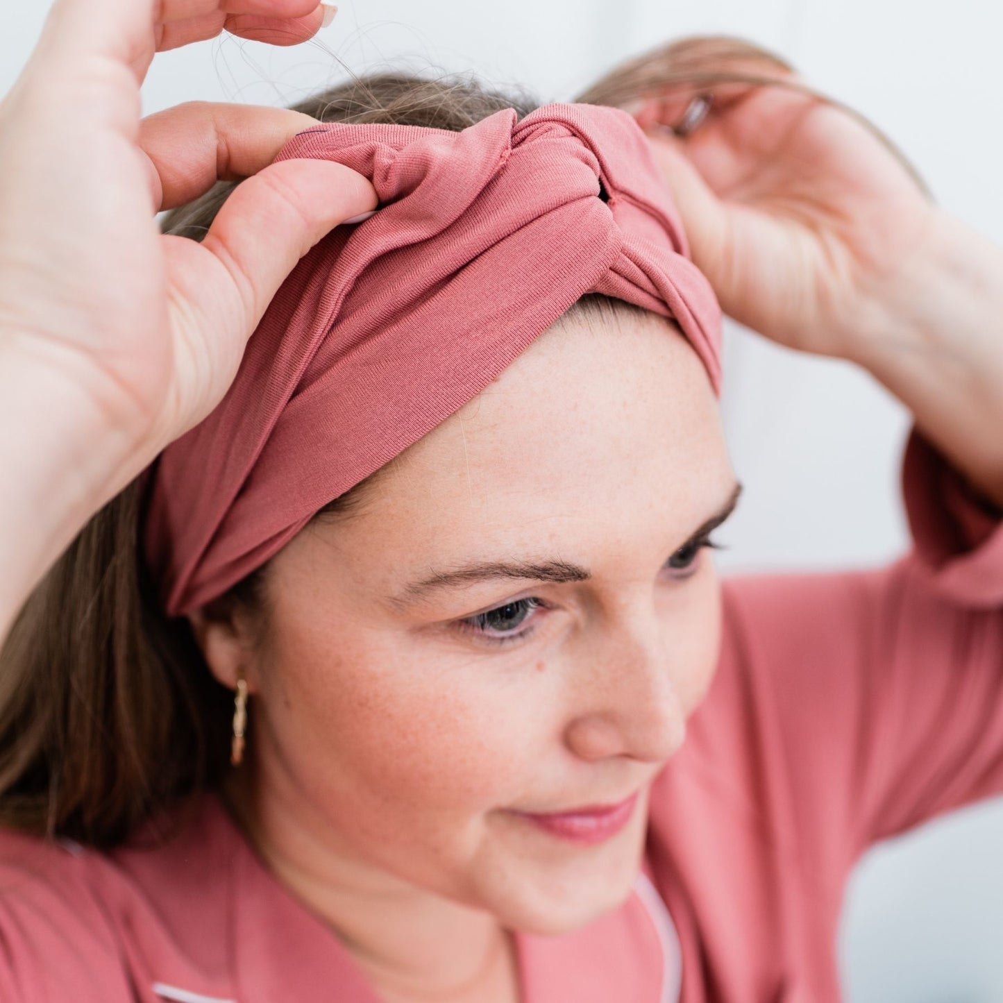 Erica Headband | Red Clay