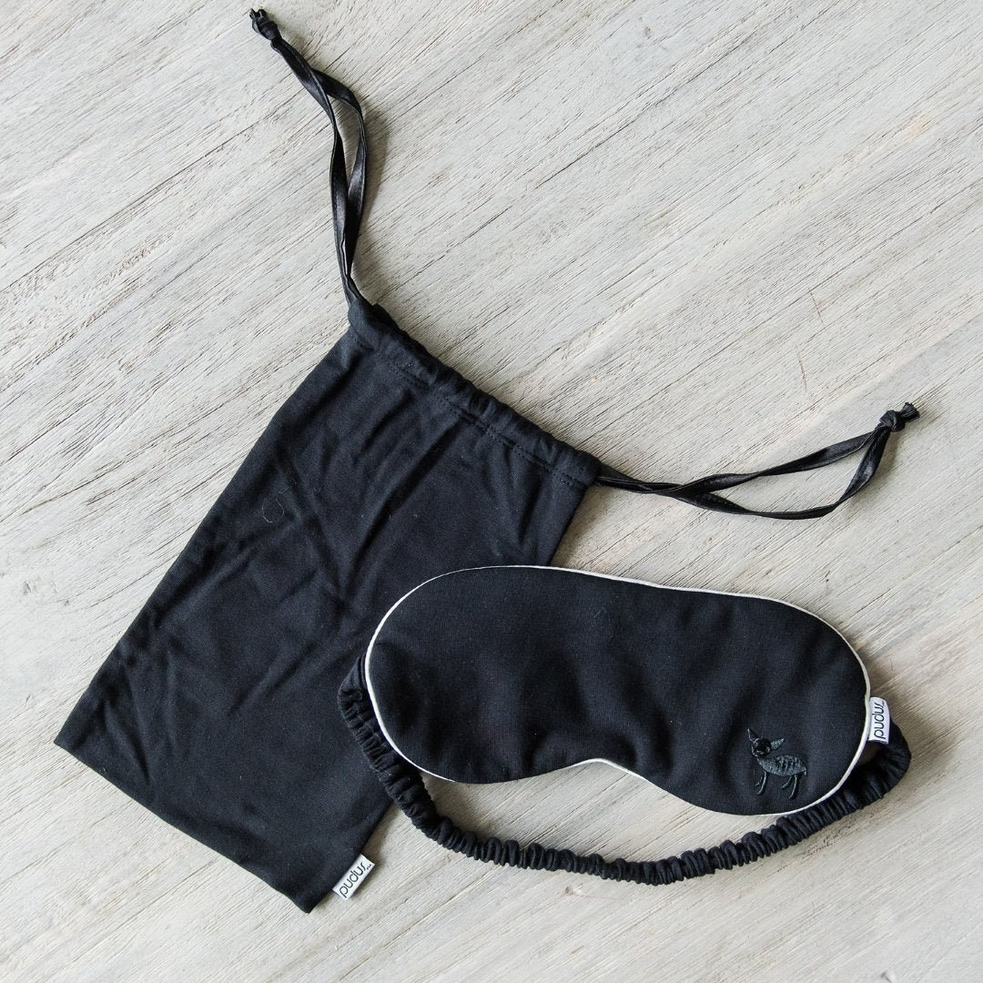 Eye Mask | Tonal Pudu | Black