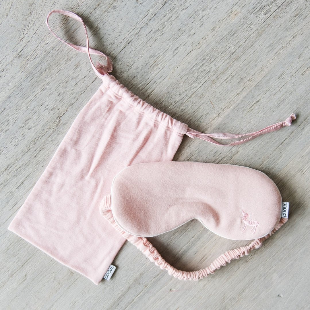 Eye Mask | Tonal Pudu | Pink Dogwood