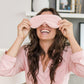 Eye Mask | Tonal Pudu | Pink Dogwood