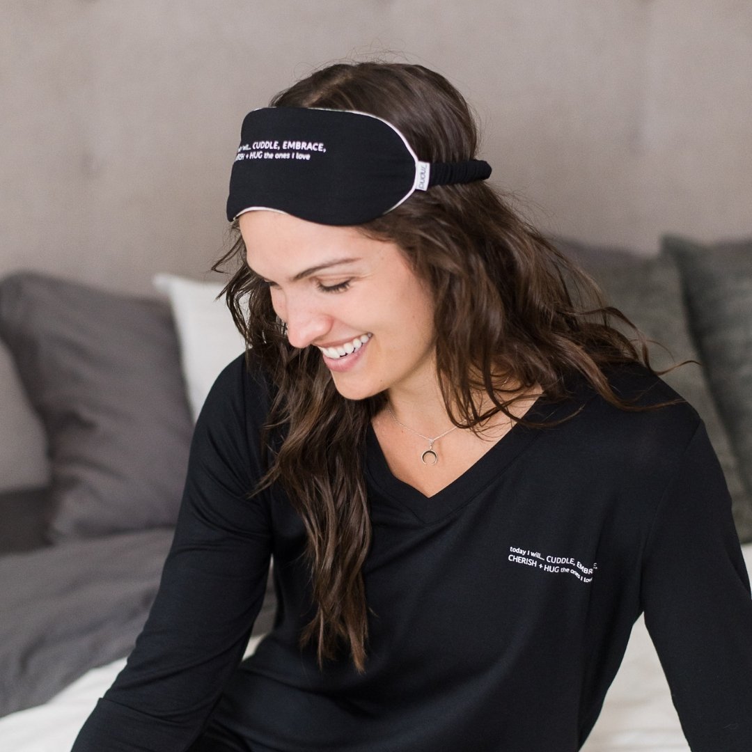 Eye Mask | Today I will... | Black