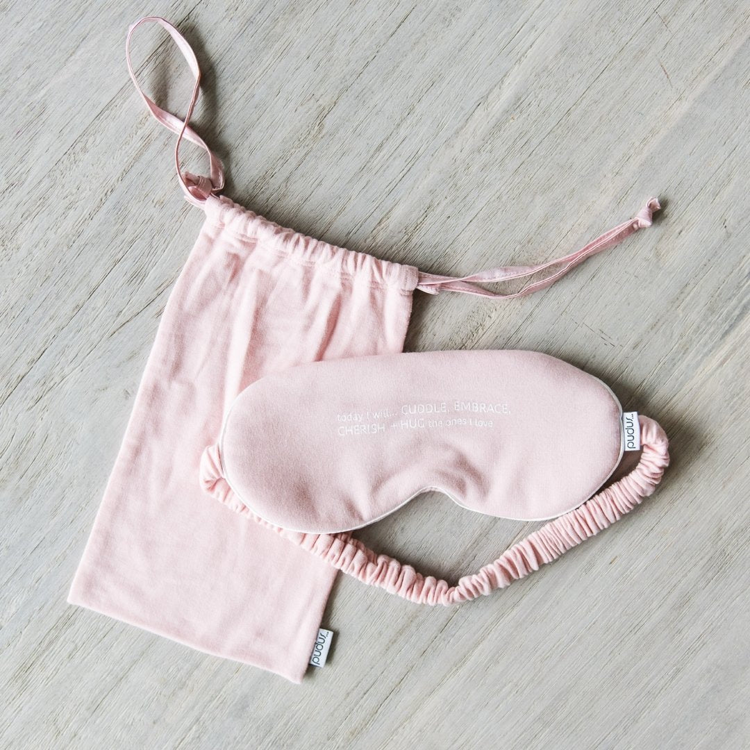 Eye Mask | Today I will... | Pink Dogwood