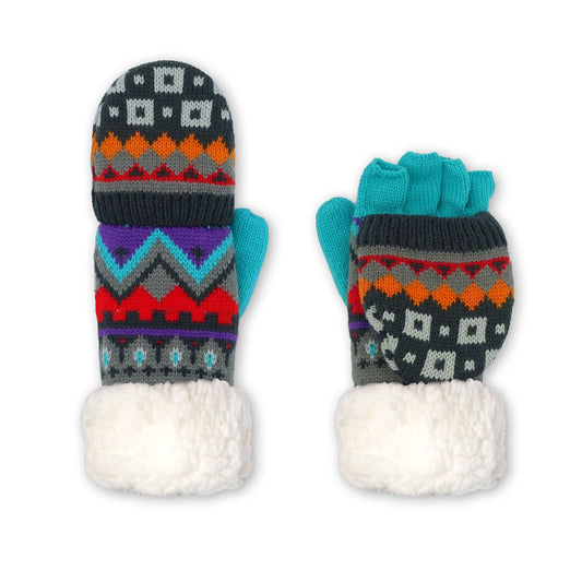 Fingerless Gloves Nordic Grey